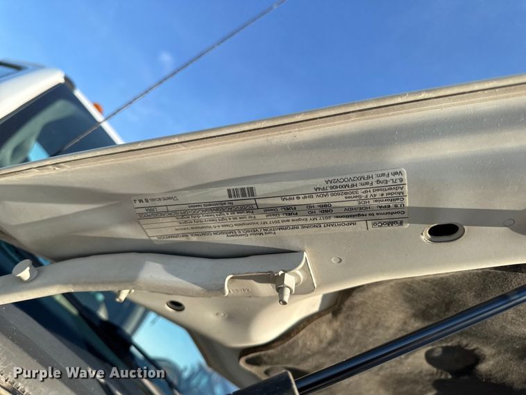 image for item OE9599 2017 Ford F550 utility / service truck