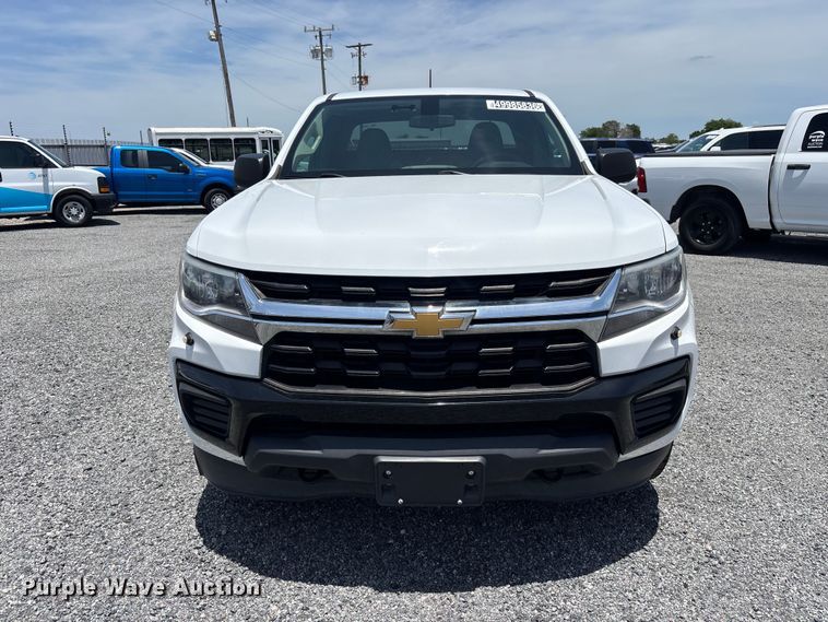 image for item YA3234 2022 Chevrolet Colorado Ext. Cab pickup truck