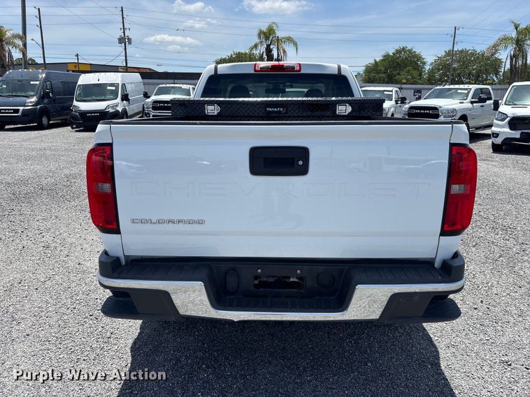 image for item YA3234 2022 Chevrolet Colorado Ext. Cab pickup truck