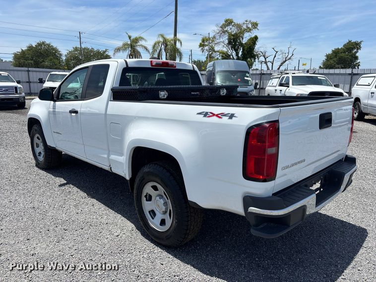 image for item YA3234 2022 Chevrolet Colorado Ext. Cab pickup truck