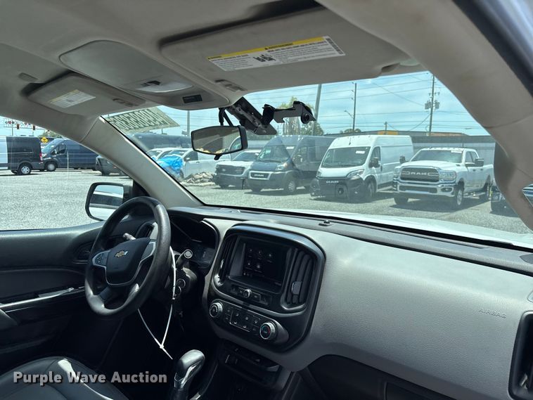image for item YA3234 2022 Chevrolet Colorado Ext. Cab pickup truck
