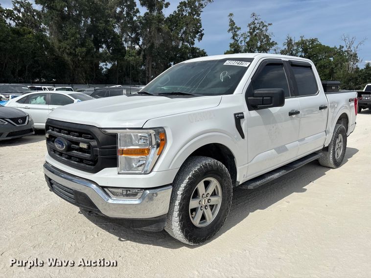 2021 Ford F150 Crew Cab pickup truck