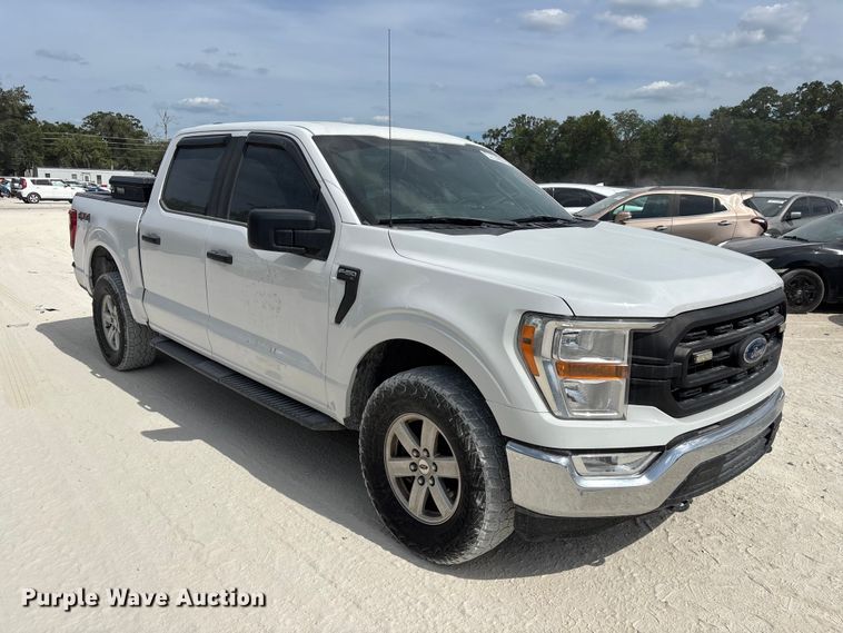 image for item YA3236 2021 Ford F150 Crew Cab pickup truck