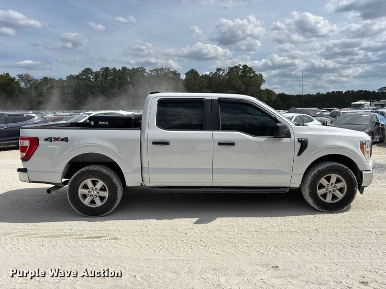 image for item YA3236 2021 Ford F150 Crew Cab pickup truck