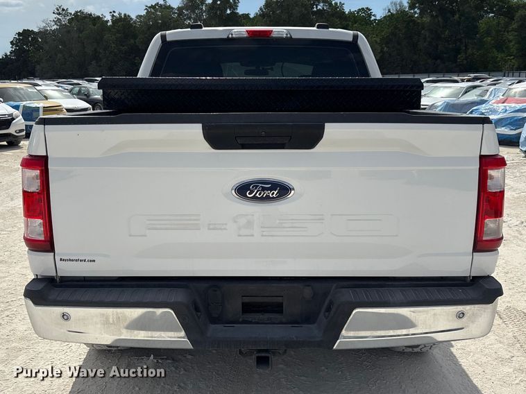image for item YA3236 2021 Ford F150 Crew Cab pickup truck