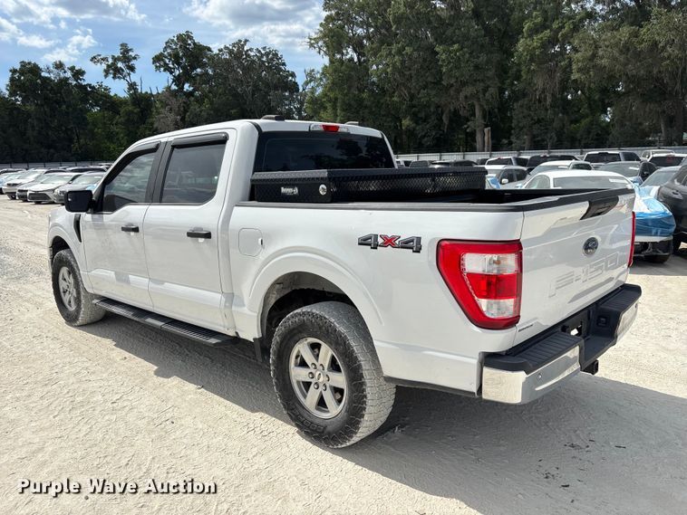 image for item YA3236 2021 Ford F150 Crew Cab pickup truck