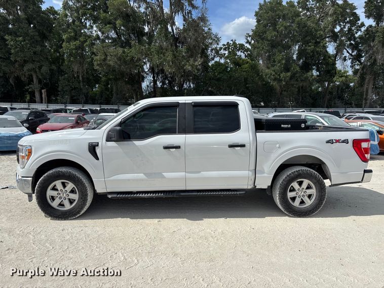 image for item YA3236 2021 Ford F150 Crew Cab pickup truck