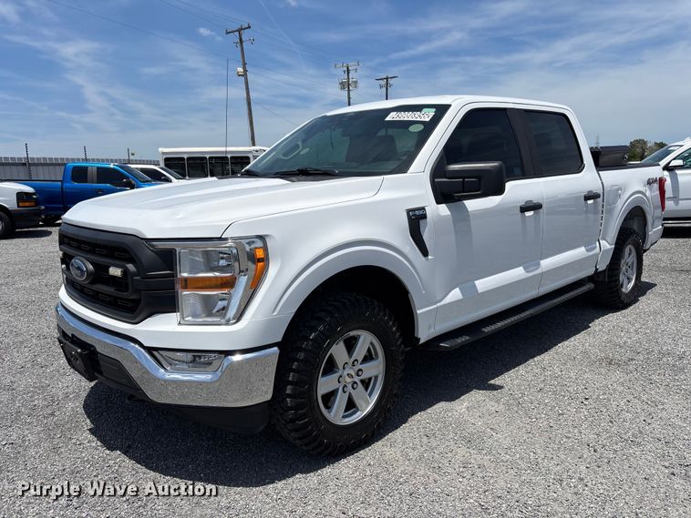 image for item YA3238 2021 Ford F150 Crew Cab pickup truck