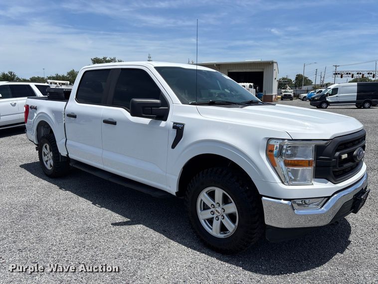 image for item YA3238 2021 Ford F150 Crew Cab pickup truck