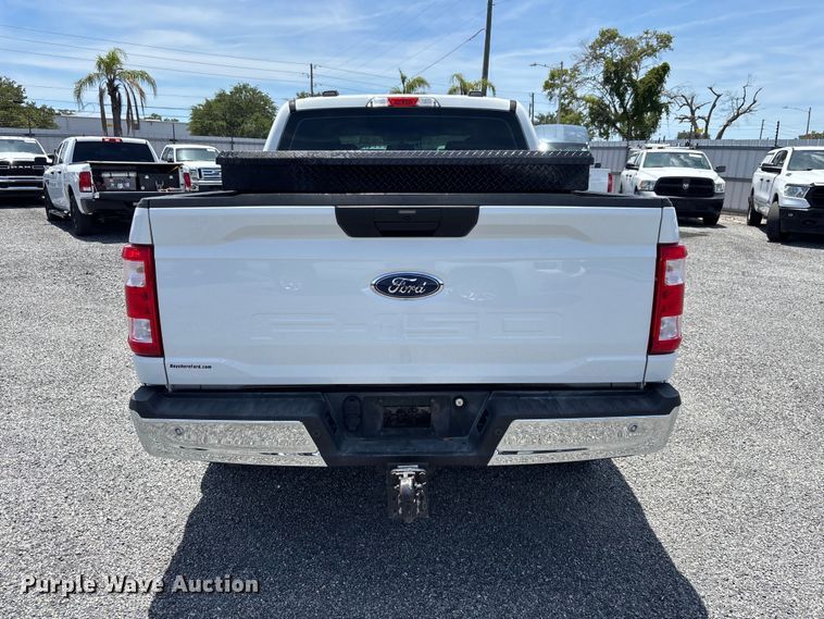 image for item YA3238 2021 Ford F150 Crew Cab pickup truck