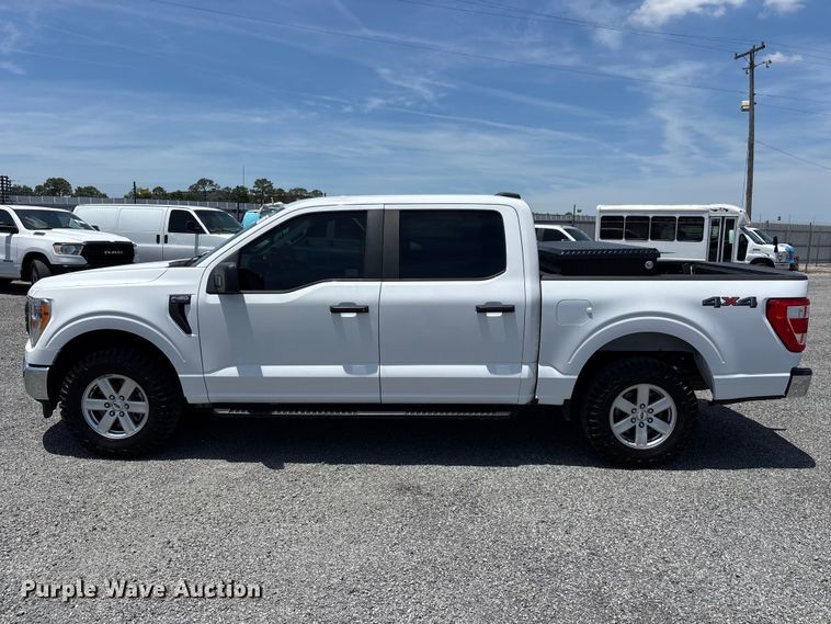 image for item YA3238 2021 Ford F150 Crew Cab pickup truck