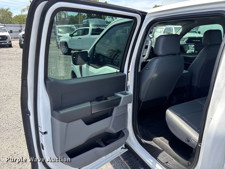 image for item YA3238 2021 Ford F150 Crew Cab pickup truck
