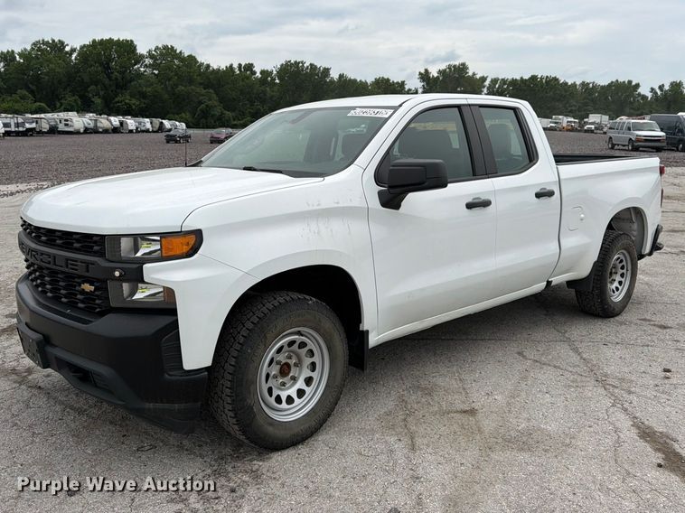 2022 Chevrolet Silverado 1500 Ext. Cab pickup truck