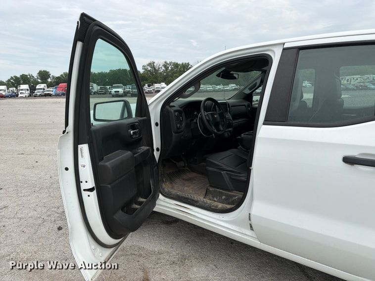 image for item YA3290 2022 Chevrolet Silverado 1500 Ext. Cab pickup truck