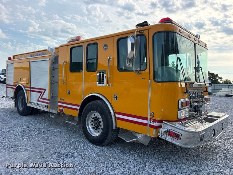 image for item YA3547 2001 Hendrickson Mobile Equipment pumper fire truck