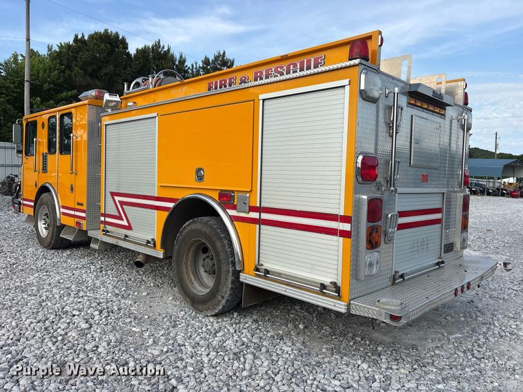 image for item YA3547 2001 Hendrickson Mobile Equipment pumper fire truck