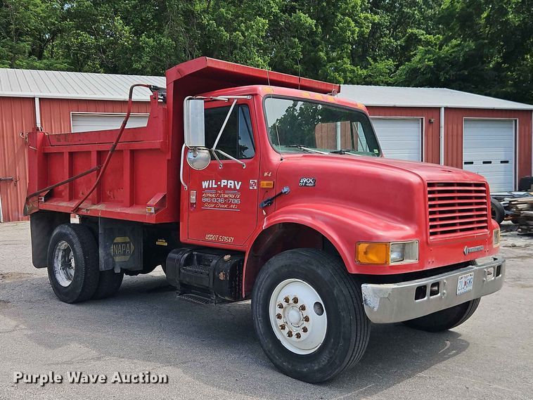 image for item DQ7791 1993 International 4900 dump truck