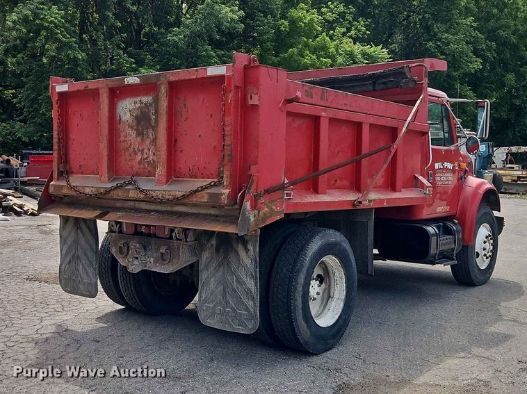 image for item DQ7791 1993 International 4900 dump truck