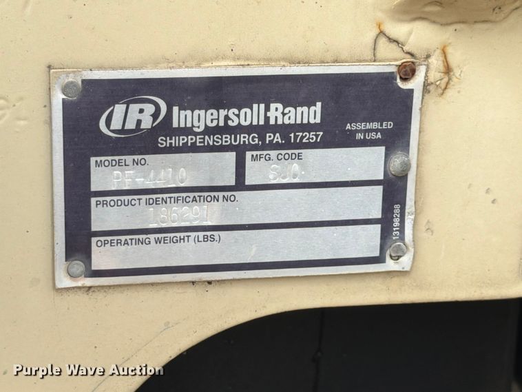 image for item DQ7792 Ingersoll-Rand PF-4410 paver