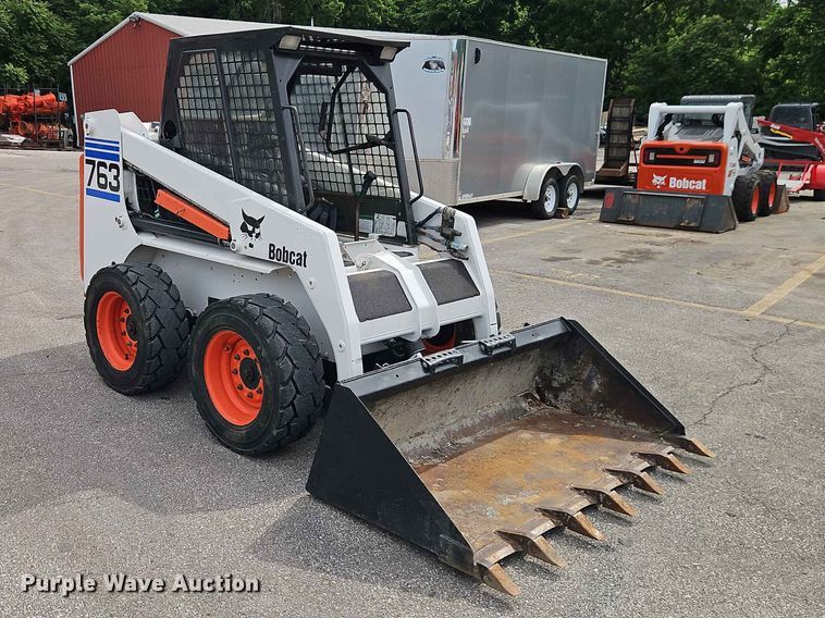 image for item DQ7793 1999 Bobcat 763 skid steer loader