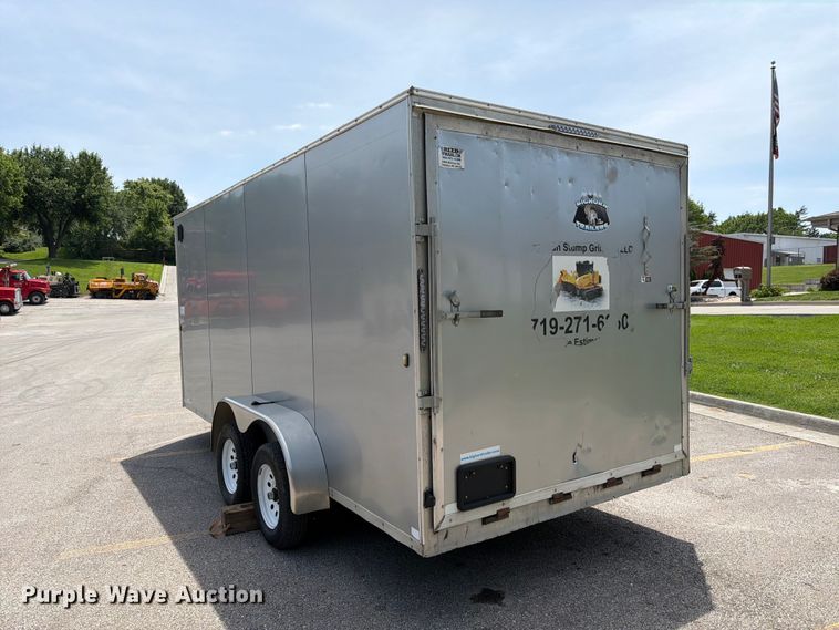 image for item DQ7795 2018 Big Horn Trailer EC 7 16 TA enclosed cargo trailer