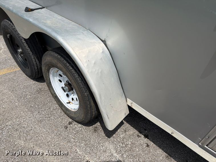 image for item DQ7795 2018 Big Horn Trailer EC 7 16 TA enclosed cargo trailer