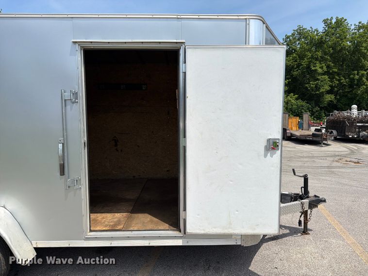 image for item DQ7795 2018 Big Horn Trailer EC 7 16 TA enclosed cargo trailer