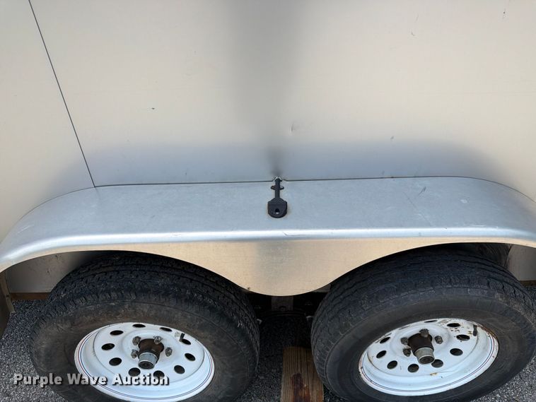 image for item DQ7795 2018 Big Horn Trailer EC 7 16 TA enclosed cargo trailer