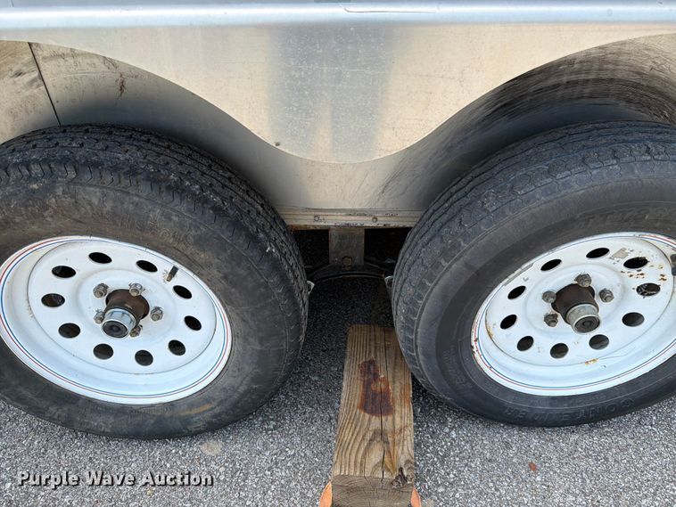 image for item DQ7795 2018 Big Horn Trailer EC 7 16 TA enclosed cargo trailer
