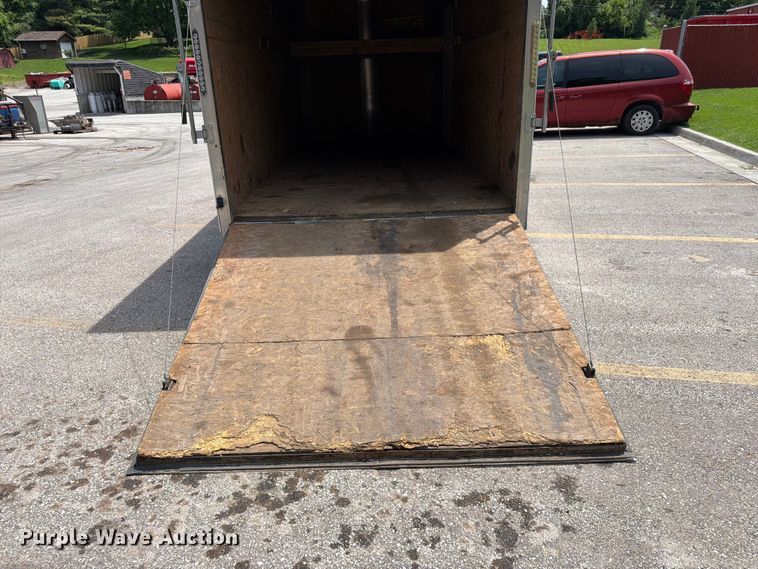 image for item DQ7795 2018 Big Horn Trailer EC 7 16 TA enclosed cargo trailer
