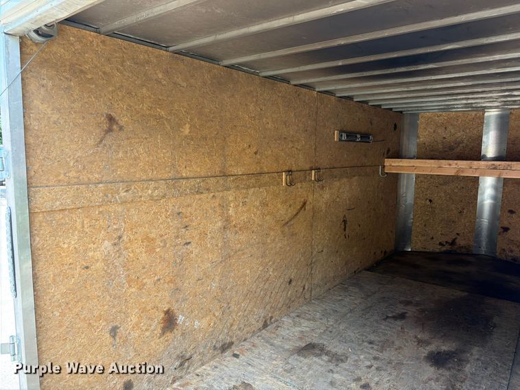 image for item DQ7795 2018 Big Horn Trailer EC 7 16 TA enclosed cargo trailer