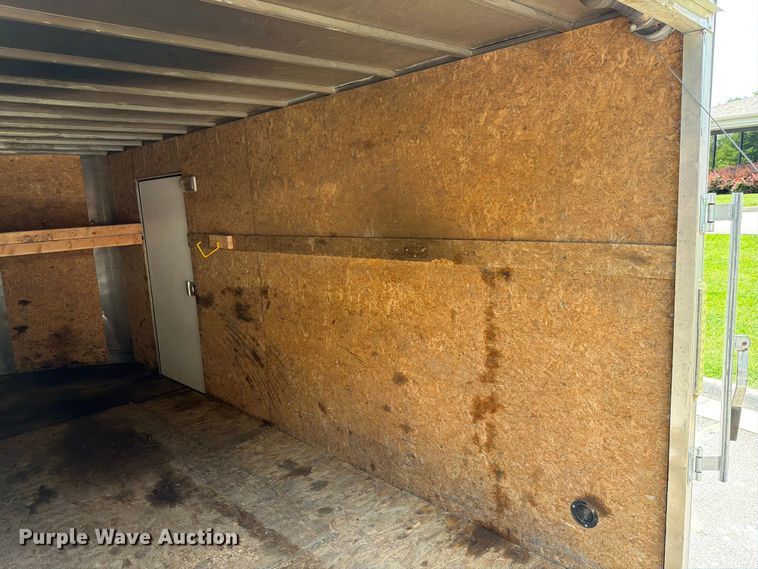 image for item DQ7795 2018 Big Horn Trailer EC 7 16 TA enclosed cargo trailer