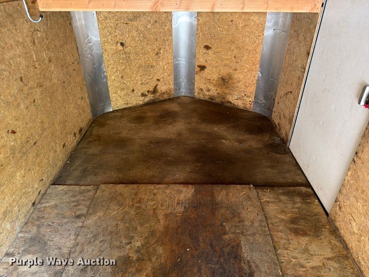 image for item DQ7795 2018 Big Horn Trailer EC 7 16 TA enclosed cargo trailer