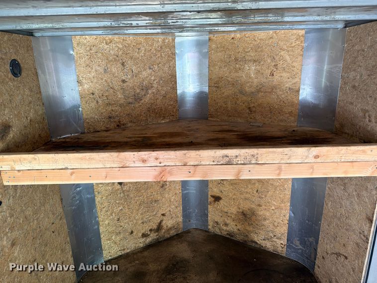image for item DQ7795 2018 Big Horn Trailer EC 7 16 TA enclosed cargo trailer