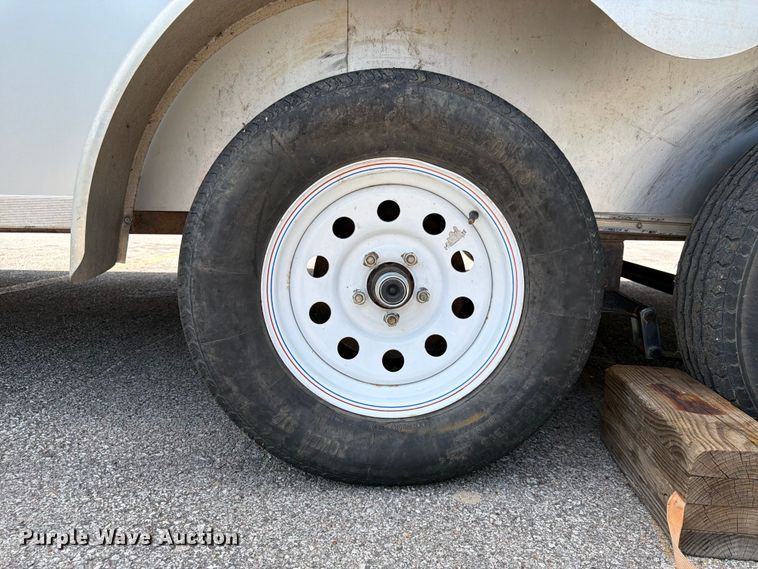 image for item DQ7795 2018 Big Horn Trailer EC 7 16 TA enclosed cargo trailer
