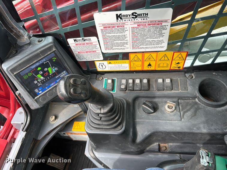image for item DQ7804 2019 Takeuchi TL12R2 skid steer loader