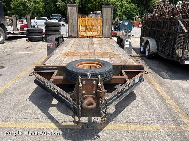 image for item DQ7805 1989 Trail King TK1U-1600 equipment trailer