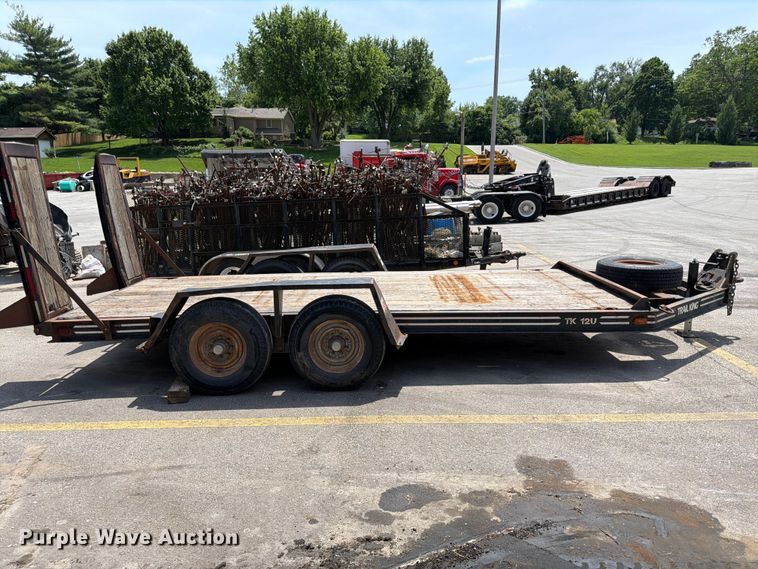 image for item DQ7805 1989 Trail King TK1U-1600 equipment trailer