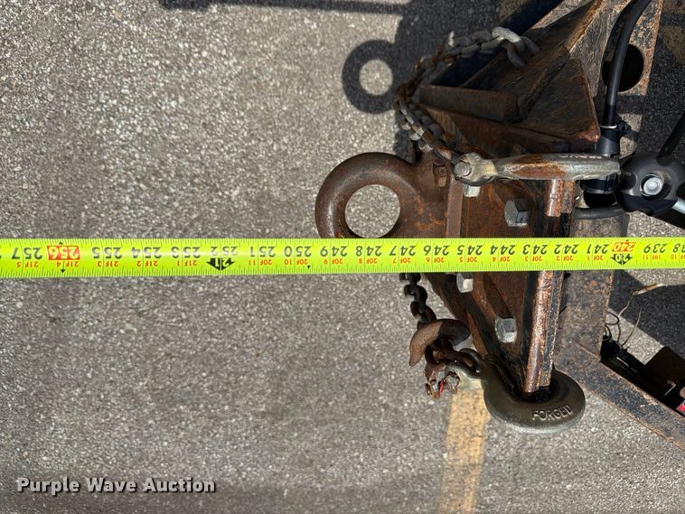 image for item DQ7805 1989 Trail King TK1U-1600 equipment trailer