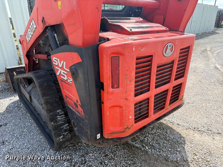 image for item DQ7837 2019 Kubota SVL 75-2 tracked skid steer loader