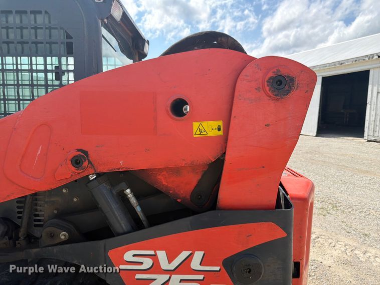 image for item DQ7837 2019 Kubota SVL 75-2 tracked skid steer loader