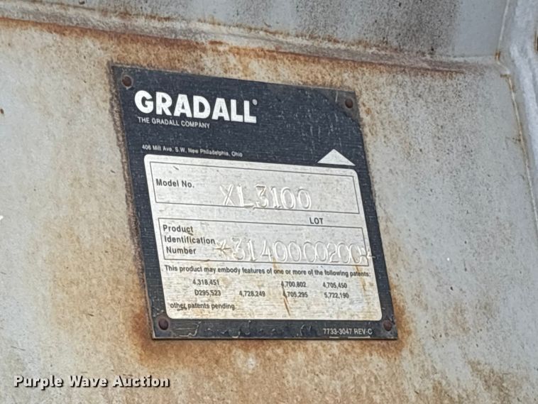 image for item DU0459 2003 Gradall XL3100 wheeled excavator