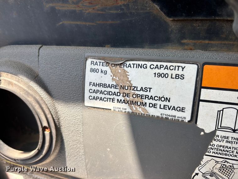 image for item DU6270 2009 Bobcat T180 tracked skid steer loader