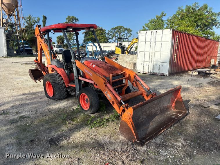 image for item DU6303 2014 Kubota L39 backhoe