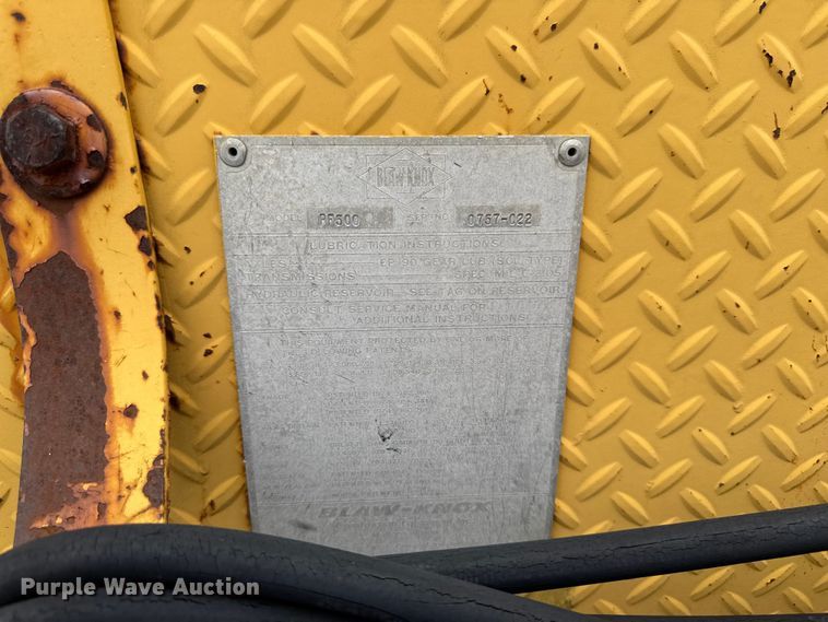image for item DV2010 Blaw-Knox PF-500 paver