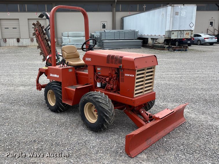 image for item DV4367 1992 Ditch Witch 3500 trencher