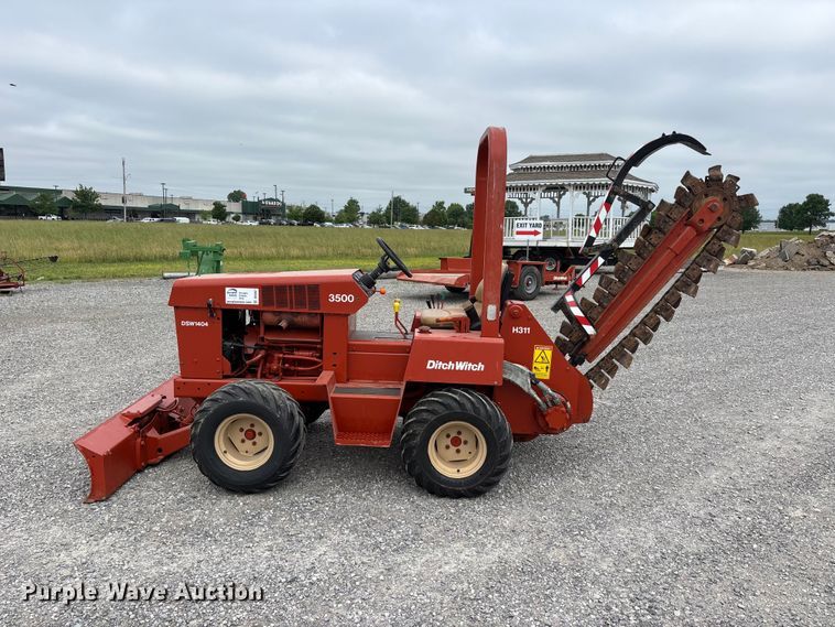 image for item DV4367 1992 Ditch Witch 3500 trencher