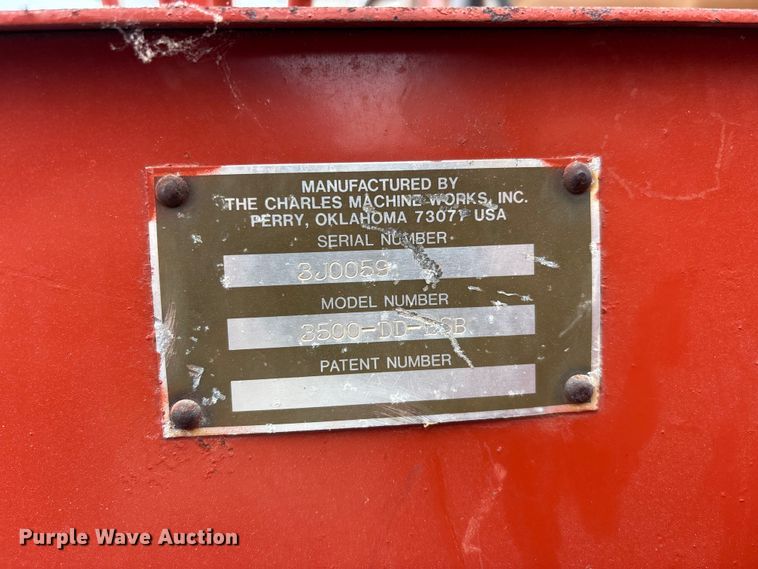 image for item DV4367 1992 Ditch Witch 3500 trencher