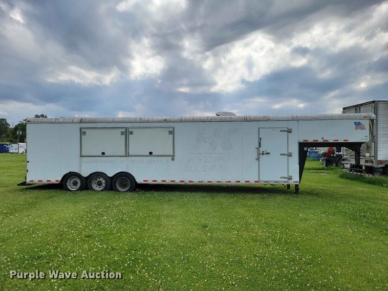 image for item DZ7129 2005 Kiefer-built enclosed cargo trailer