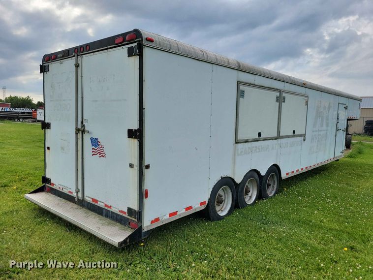 image for item DZ7129 2005 Kiefer-built enclosed cargo trailer